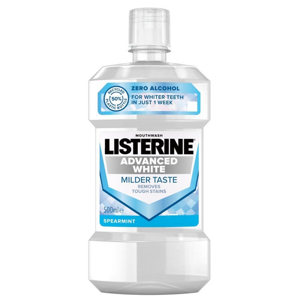 Listerine Advanced White Spearmint 500ml