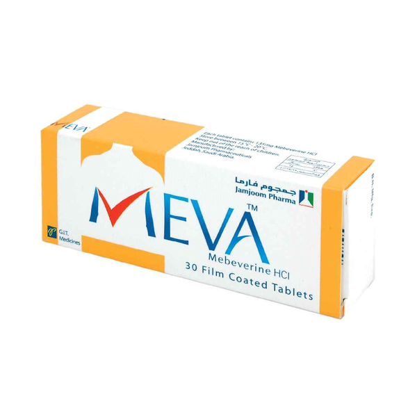 Meva Mebeverine 135mg 30 Tablets