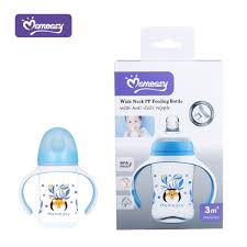 Momeasy Wide Neck Feeding Bottle 210 ml 3M+