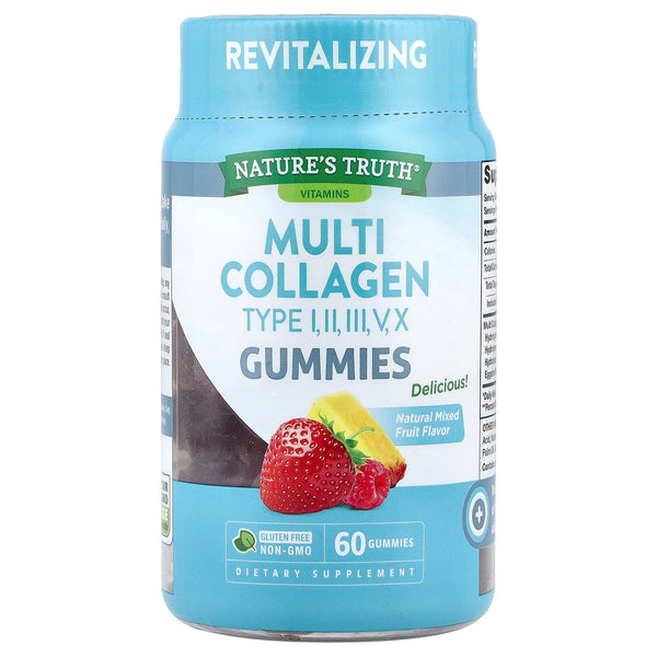 Nature's Truth Mixed Fruit Collagen Gummies 60
