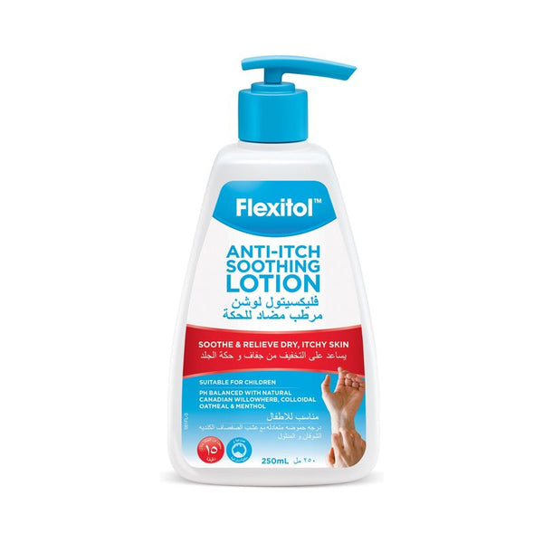 Flexitol Anti-Itch Soothing Lotion, 250ml