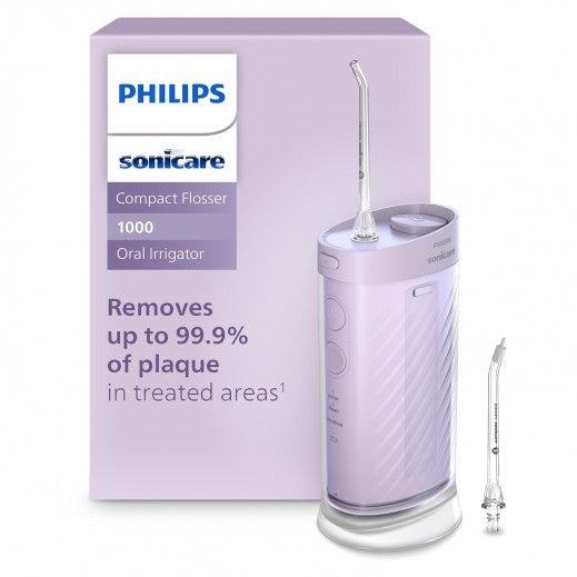 philips sonicare compact flosser 1000 oral irrigator pink color
