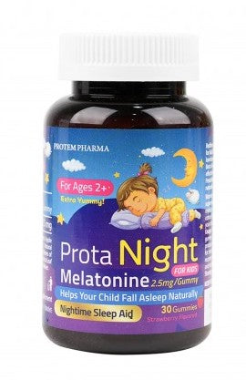 prota night kids melatonin 30 gummies