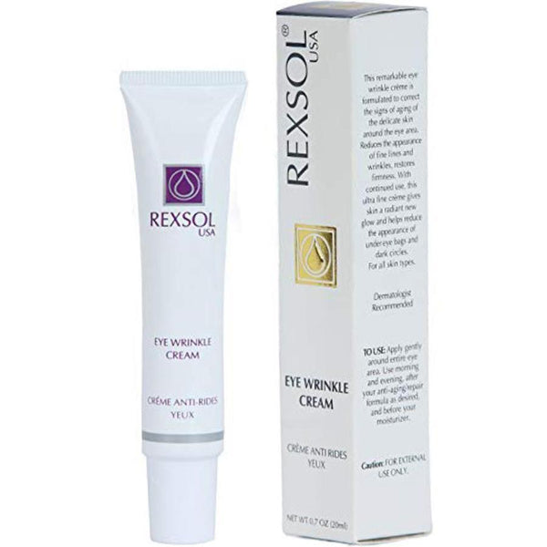 Rexsol Anti-Wrinkle Eye Cream for All Skin Types, 20ml