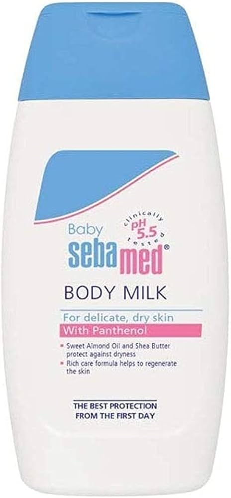 sebamed baby body milk 200 ml