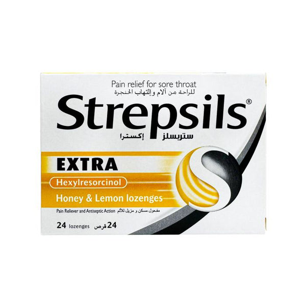 strepsils Extra honey & lemon 36 lozenges