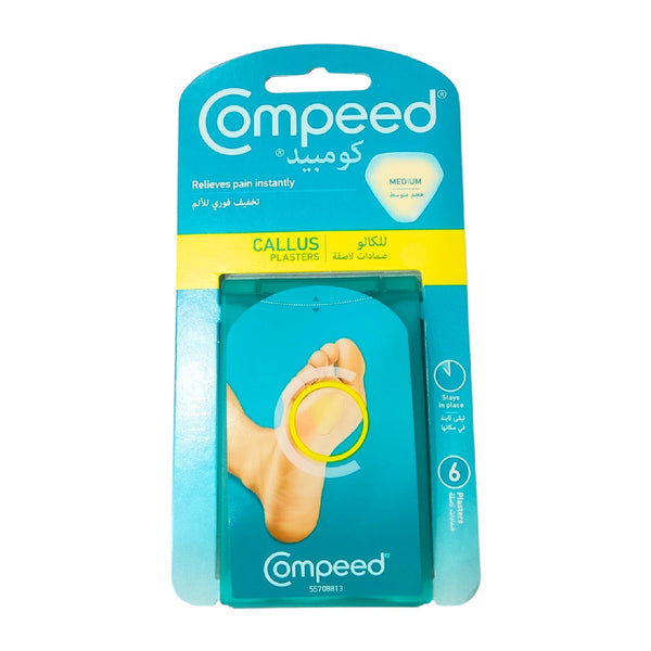 Compeed Callus Plasters Medium 6 Pieces
