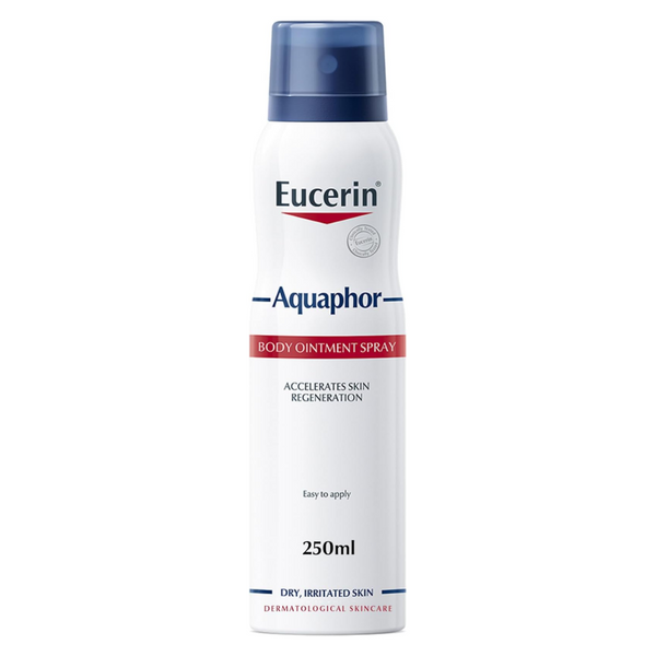 Eucerin Aquaphor Regenerating Body Ointment Spray for Dry & Irritated Skin, 250ml