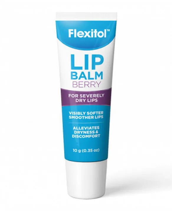 Flexitol Ultra Moisturizing & Soothing Lip Balm Berry Flavor for Dry & Chapped Lips, 1 Piece