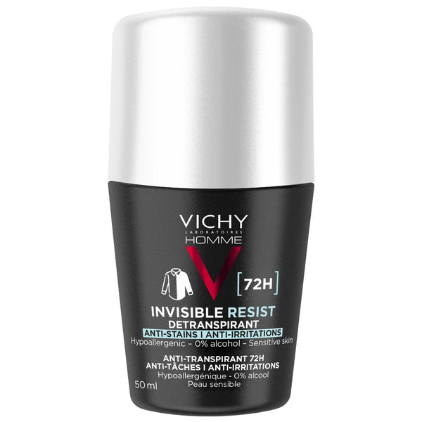 Vichy Invisible Resist Men 72H 50ml