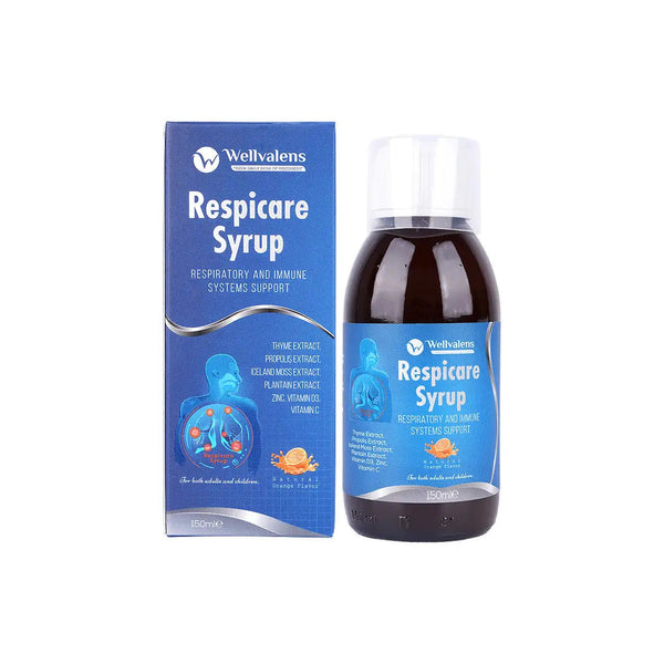 Wellvalens Respicare Syrup Orange 150ml